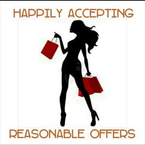 Reasonable offers are welcomed!